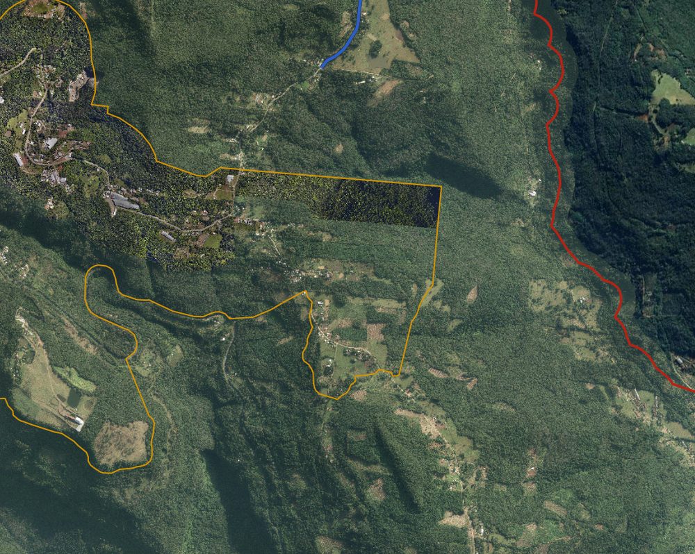 Perímetro urbano de Gramado na escala do município